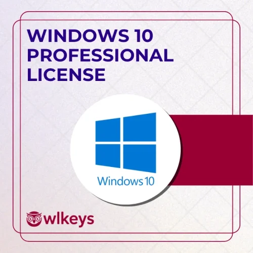 Microsoft Windows 10 Pro – 1 License – 32/64-bit Multi language